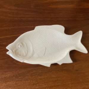 RETRO FISH PLATE 40cm