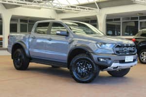 2019 Ford Ranger PX MkIII 2019.75MY Raptor Grey 10 Speed Sports Automatic Double Cab Pick Up