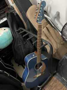 Fender guitar electric acoustic guitar
