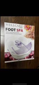 BRAND NEW- WELLCARE by Onix FOOT SPA