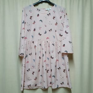 Miss Shop pink butterflies dress size 10