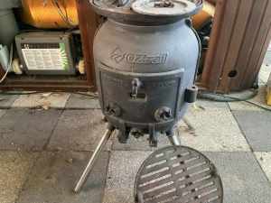 Oz trail camping or shed wood heater ,stove 