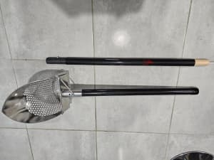 Metal Detecting NEW Sito Sand Scoop and Carbon Fibre pole