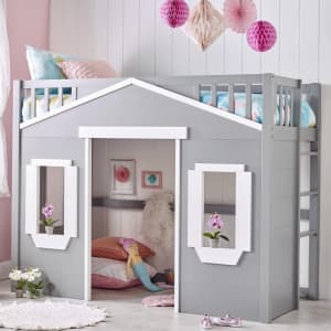 Cubby house bunk bed