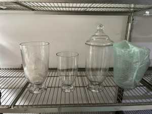 CLOSING DOWN everything must GO -glassware, plates, chairs, tables ALL