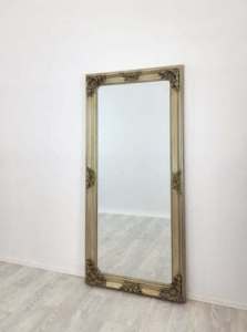 Deluxe French Provincial Ornate Mirror - Champagne - 80cm x 170cm...