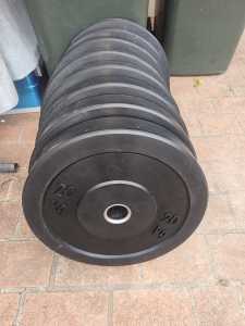 20kgs Olympic Plates For Sale $50 each plate 4x plates left. NO HOLDS.