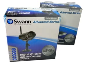 SWANN DIGITAL WIRELESS CAMERA WITH ADD-ON CAMERA SW322-YDW/SW322-YDX
