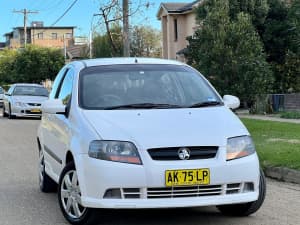 2006 Holden Barina TK 4 Speed Automatic Hatchback Low Kms Log Books