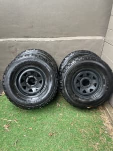 Wanted: Hilux tyres and steel rims
