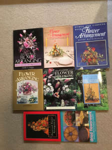 Floral art books collection - 8 books, all you need
