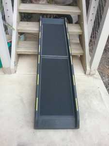 Pet Ramp With Reflective Strips