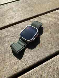 Apple Watch Ultra Series 1 GPS and Cellular with Olive Alpine Band
