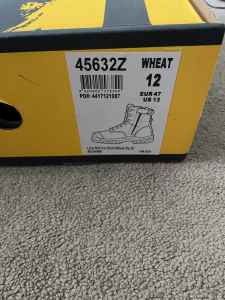 MENS WORK BOOTS (brand new in box size 12) 
