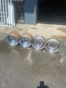Holden early 14 inch 7 & 10 inch rims