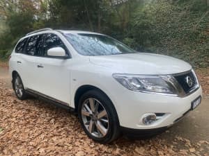 2016 Nissan Pathfinder R52 MY16 Ti X-tronic 4WD White 1 Speed Constant Variable Wagon