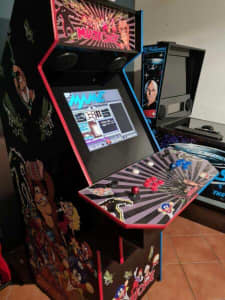 Custom-built MAME Arcade Cabinet