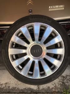 Audi VW wheels 4 x 19 Rims Continental tyres .255/40 R19