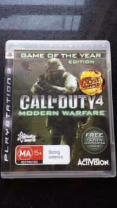 CALL of DUTY 4 (PS3)!