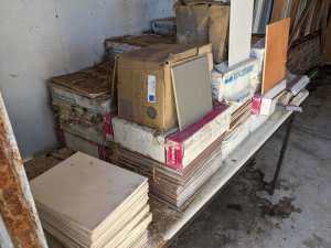 Variety of Tiles in good condition