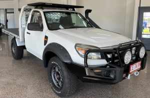 2009 Ford Ranger PK XL White 5 Speed Automatic Cab Chassis