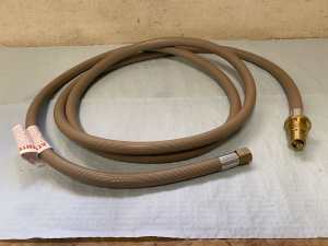 Gas Heater 3m long hose bayonet fittings brand new