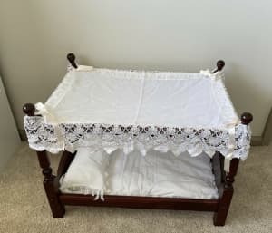 Doll’s Bed with Canopy