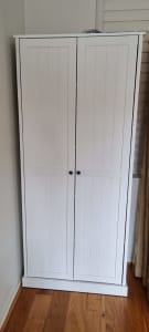 New Large White Hamptons 5 Tier Cupboard