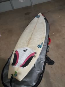 6’ 1   Pseudo Fish surfboard