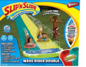 Free slip and slide

