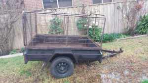 Trailer Hire With Cage 6X4 $10 for an Hour,