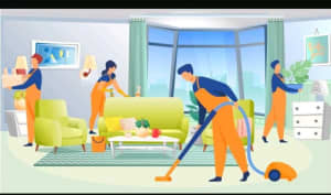 hiring home cleaning service