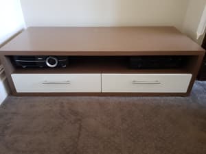 Function and Form Custom Made Full Wood Modern TV and AV Cabinet