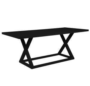 Dining Table black rectangle