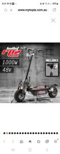 Bullet offroad turbo rpz scooter $1999 rrp