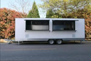 7M Food Trailer Food Van Ready to Go(Limited-time SALE )