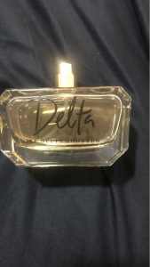 Delta goodrem delta purfume full bottle