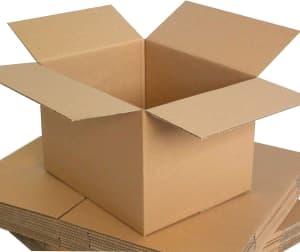 5 x Large Cardboard Moving Boxes 650 x 600 x 300mm