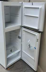 Spare parts for top mount ChiQ fridge CTM216W, Carlton pickup