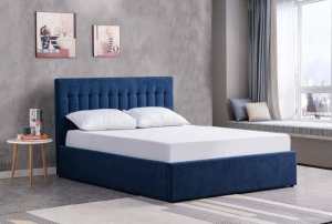 Brand New Hannah King Bed Frame in Blue