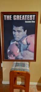 Picture of Cassius clay small picture of Muhammad Ali