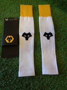 WOLVERHAMPTON WOLVES 21/22 PLAYER ISSUE PRO FOOTLESS 3RD SOCKS L/XL