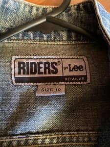 Riders Lee size 10 Denim Jacket