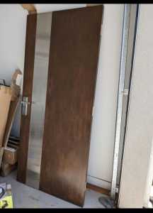 Corinthian Steel Infusions Blackwood Entrance Door - 920mm Wide BAL29 