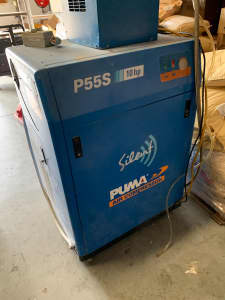 Silent Air compressor PUMA P55S 10HP (7.5kW)