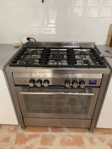 GLEM Upright gas oven gas stove and cooktop 90cm