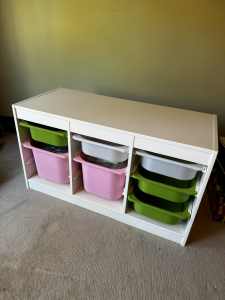 Storage for toys and craft activities