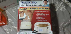 Dr Ho 2 in 1 back  relief belt
