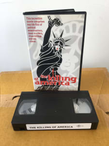 THE KILLING OF AMERICA (1982) VHS (PAL) Australian release