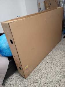 90 inch TV moving box